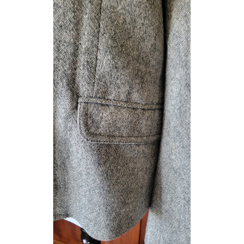 J.Crew Schoolboy Tweed Blazer Women's 14 Gray Wool Blend Textured Career Jacket - Picture 16 of 16